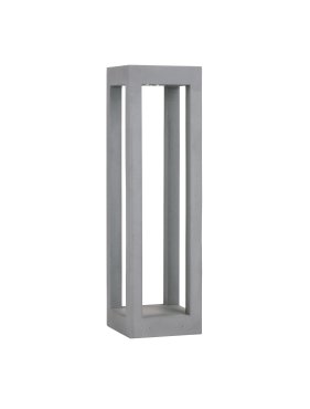 Nova Luce Bev - lampe de jardin - 17 x 20 x 17 cm - 5W LED inclus - IP65 - gris