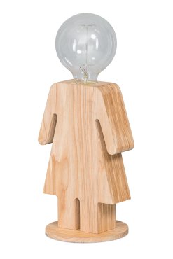 ETH Eve - lampe de table - 16 x 24 cm - brun