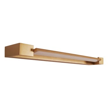 Maxlight Flink - applique murale - 60 x 10 x 4 cm - 18W LED inclus - IP44 - or