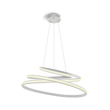 ONE Light LED Suspension Rings - lampe suspendue - Ø 65 x 150 cm - 45W LED inclus - blanc