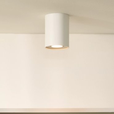 Lucide Tube - spot apparent - Ø 9,6 x 12,5 cm - blanc