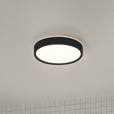 Nordlux Noxy - plafonnier de salle de bains - Ø 35 x 5 cm - 3 étapes Moodmaker Fonction SceneSelect - 15W LED inclus - IP44 - blanc