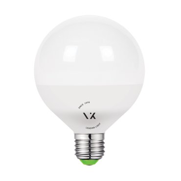 Lampe LED VK Lighting - Ø 9,5 x 13,3 cm - E27 - 11W non dimmable - 3000K - opale