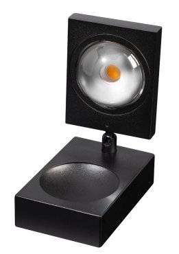 ETH Jake Cube - lampe de table - 8 x 12 x 15 cm - gradation à 3 niveaux - LED 10W inclus - noir