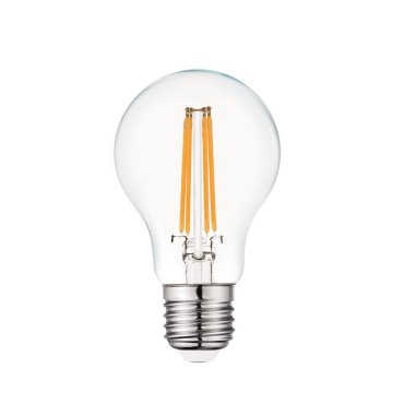 VK Lighting lampe à incandescence - Ø 6 x 10,5 cm - E27 - 7,5W dimmable - 2700K - transparent