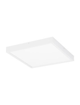 Nova Luce Itos - plafonnier - 40 x 40 x 4,5 cm - 32W LED inclus - blanc sable