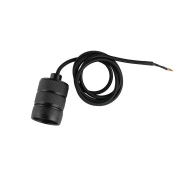 Artdelight suspension sans plaque de plafond - Ø 4,7 x 157,5 cm - noir