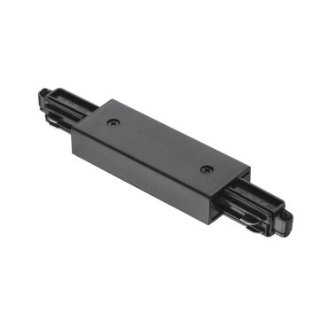 Nordlux Link Adaptateur Double - système de rail 1 circuit - connecteur intermédiaire - 9,5 x 3,5 x 1,8 cm - noir
