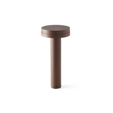 Faro Espot - lampe de jardin - Ø 16 x 35 cm - 9W LED inclus - IP65 - brun rouillé