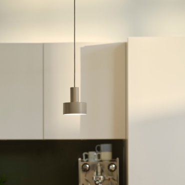 Nordlux Matis - lampe suspendue - Ø 12,5 x 200 cm - brun