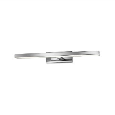 Nova Luce Modena - miroir lumineux - 49 x 9 x 6,5 cm - 12W LED inclus - IP44 - chrome