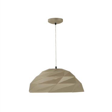 Searchlight Origami - lampe suspendue - Ø 47 x 150 cm - or métallique
