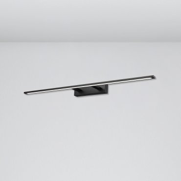 Nova Luce Livia - applique murale - 96 x 14 x 6 cm - 30W LED inclus - IP44 - noir