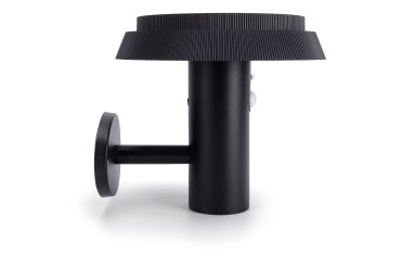 Integral LED True - applique murale extérieure solaire avec détecteur de mouvement - 20 x 18,2 x 22 cm - LED 6W inclus - couleur de lumière réglable - IP65 - noir