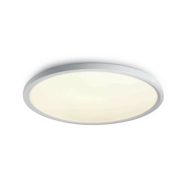 ONE Light Ultra Slim LED Floating Plafo - plafonnier - Ø 60 x 5,5 cm - 60W LED inclus - blanc - couleur de lumière blanc chaud