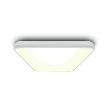 ONE Light LED Slim Line Plafo - plafonnier - 64 x 64 x 9 cm - 62W LED inclus - blanc