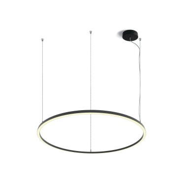 ONE Light LED Circle Rings - lampe suspendue - Ø 127 x 300 cm - 65W LED inclus - noir