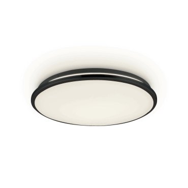 ONE Light LED Plafo Range - plafonnier - Ø 38 x 5,7 cm - 30W LED inclus - noir