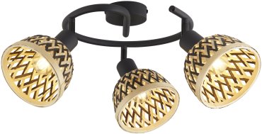 Searchlight Lance - spot en saillie 3L - Ø 46 x 22 cm - noir