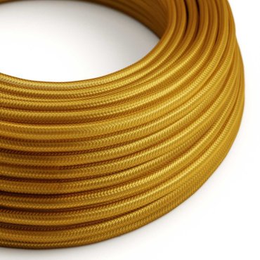 Creative Cables - cordon textile - par 100 cm - doré