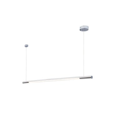 Maxlight Organic - lampe suspendue - 100 x 140 cm - 16W LED inclus - chrome