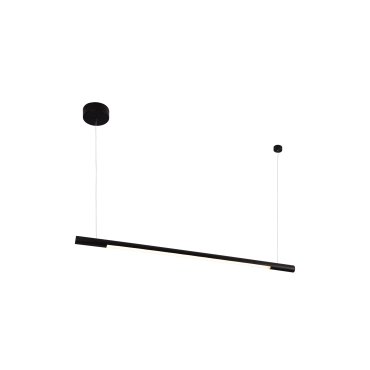 Maxlight Organic - lampe suspendue - 100 x 140 cm - 16W LED inclus - noir