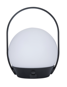 Lutec Cardi - lampe de table - éclairage intelligent - Lutec Connect - 17,3 x 22,3 x 16 cm - 3,3W LED inclus - IP54 - fonction dimming et couleur de lumière réglable via l'app - noir