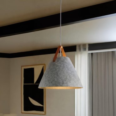 Design For The People Strap 36 - lampe suspendue - Ø 36 x 337 cm - gris clair