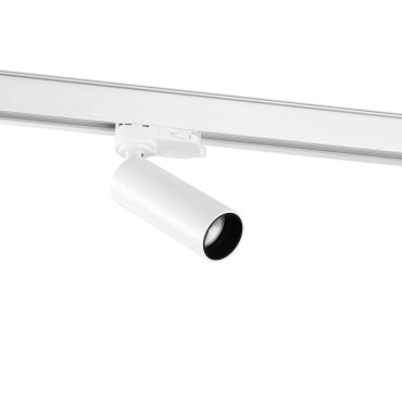 Faro Stan - projecteur sur rail - Ø 4,2 x 15,7 cm - blanc mat