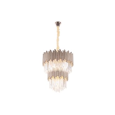 Maxlight Vogue - lampe suspendue - Ø 60 x 170 cm - or