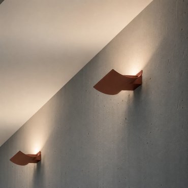VK Lighting Cape - applique murale extérieure - 19,4 x 30 x 4,3 cm - 10W LED inclus - IP65 - Brun rouille