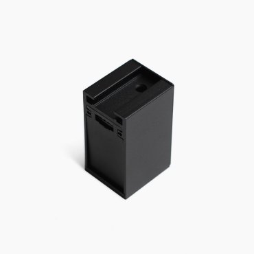 Faro Neso - borne d'entrée en saillie - 4,6 x 4 x 7,5 cm - noir