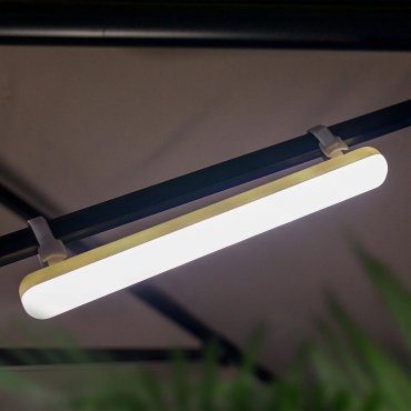 New Garden Banana - tube LED rechargeable avec télécommande - Ø3,8 x 35 cm - 8,5W LED inclus - IP54 - blanc