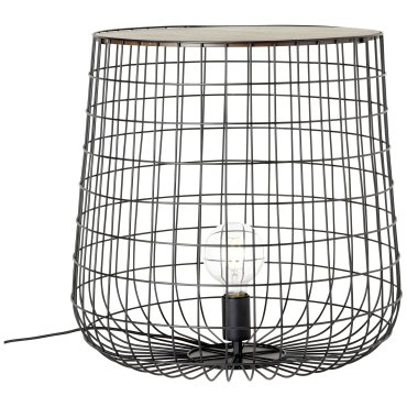 MODÈLE D’EXPOSITION - Brilliant Priam - lampadaire / table - Ø 50 x 48 cm - bois