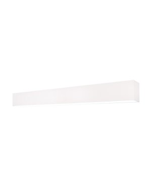 Roi Du Luminaire Linear - plafonnier - 57 x 6,5 x 5 cm - 18W LED inclus - blanc - couleur de lumière blanche