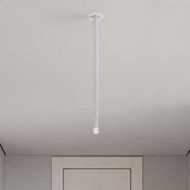 Nova Luce Stilvi - plafonnier - Ø 5 x 44 cm - 4W LED inclus - blanc sablé