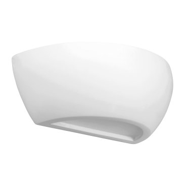 Nova Luce Sandro - applique - 32 x 12 cm - plâtre blanc