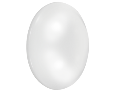 Century Italia Blanca Perla - lampe de plafond - Ø 37,5 x 10 cm - 32W LED inclus - blanc