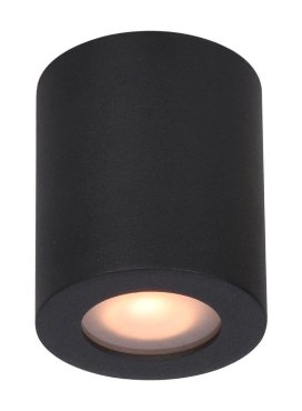 Artdelight Redondo - spot en saillie - Ø 8 x 10,5 cm - IP54 - noir