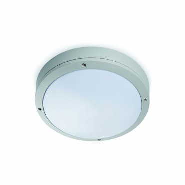 Faro Yen - plafonnier - Ø 27,5 x 8,6 cm - IP54 - gris