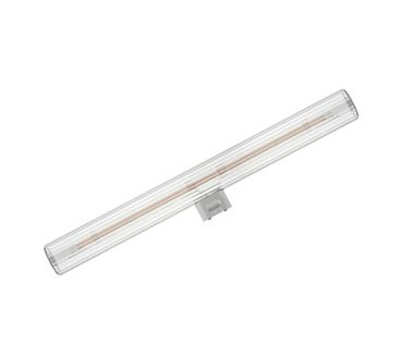 Daylight Italia Lampe LED - Linea Righe - Ø 3 x 30 cm - S14d - 6W dimmable - 2700K - transparent
