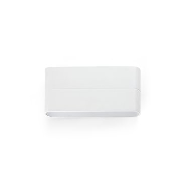 Faro Aday - applique murale - 17,5 x 2,2 x 9 cm - 6W LED inclus - IP54 - blanc mat