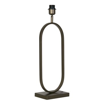 Searchlight - pied de lampe de table - 20 x 13 x 55 cm - bronze