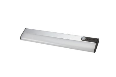 Integral LED SensorLux – éclairage d’armoire avec détecteur de mouvement et batterie rechargeable – 26,1 x 1,4 x 4,5 cm – LED 1,2 W inclus – aluminium