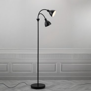 Nordlux Ray 12 - lampadaire - 155 cm - noir