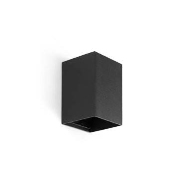 Faro Lune - applique murale - 8 x 10 x 6,5 cm - noire