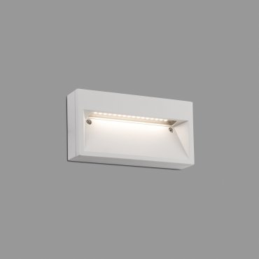 Faro Path - applique murale - 20,2 x 4,2 x 10,5 cm - 9W LED inclus - IP44 - blanc mat