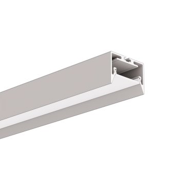 KLUS Giza-ll-zmg - profilé LED - 3,12 x 2,16 cm - argent anodisé
