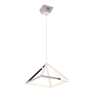 Maxlight Peak - lampe suspendue - Ø 30 x 180 cm - 20W LED inclus - chrome
