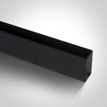 Profilés magnétiques de surface ONE Light MIDI - profilé magnétique de surface - 1m - ON/OFF ou DALI - noir